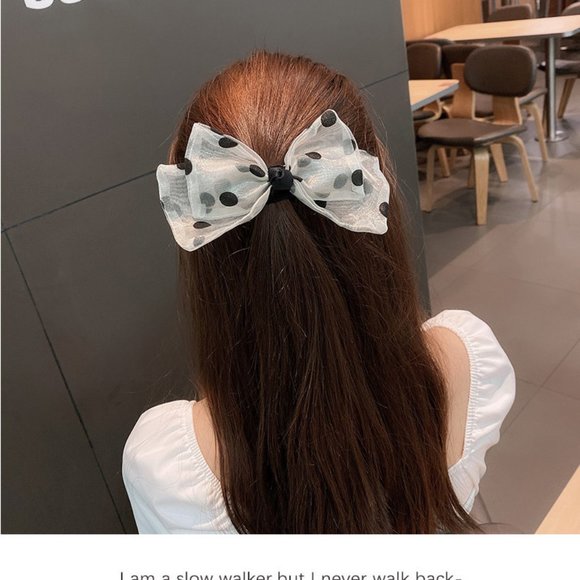 🎀Sheer Mesh Bow Hair Clip - Picture 9 of 11